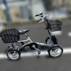 三輪電動ケンキャクン自転車 - メルカリ