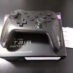 ワイヤレスターボコントローラー　helec altair プロコン　Switch