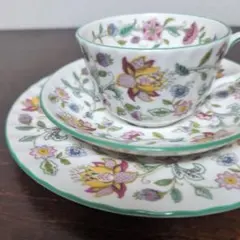 ミルフィオリ カップ＆ソーサー グラス 吹きガラス 作家 飯塚亜裕子