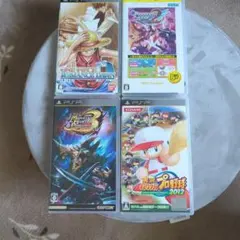 【名作セット】 モンハンP3rd/パワプロ2012/ワンピ/ファンタシースター