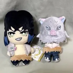 嘴平伊之助　伊之助　ともぬい　ぽふっとぬいぐるみ　鬼滅の刃　ぬいぐるみマスコット