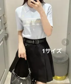 ベルト付きタックプリーツスカショーパン