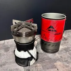 MSR 店舗用販売促進　バーナー、ストーブ、ガス缶展示用　入手困難　非売品　レア NEWS】ついに日本初上陸！＜MSR＞待望のガスストーブシステム
