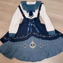 Amavelジャンスカ新品未使用 アマベル Amavel 量産型 サスペンダースカート ジャンパー