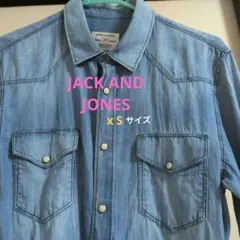 JACK AND JONES✭デニム長袖シャツ