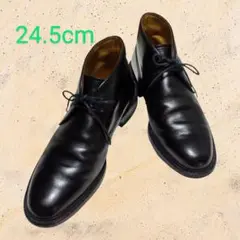 リーガル REGAL チャッカブーツ 黒 24.5cm