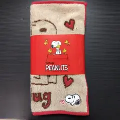 スヌーピータオルハンカチ5枚セット