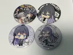 ヒプノシスマイク 入間銃兎 神宮寺寂雷 缶バッジ フィギュアチャーム 2