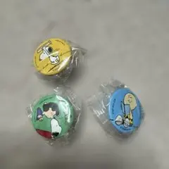 スヌーピー 缶バッジ 3個セット くら寿司のサムネイル