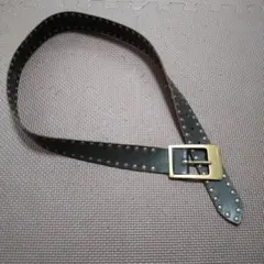 CONCERIA CARLO BADALASSI レザーベルト スタッズ