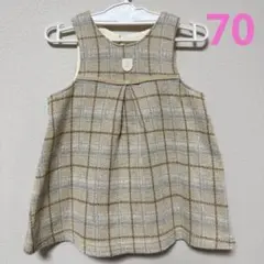 bebe reduction チェック柄ワンピース