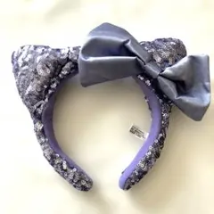 USJ スパンコール付きパープルカチューシャ