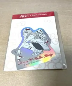 伊藤潤二 サンリオキャラクターズ 大判 タオル ギャル富江 ハロー 