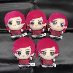 エリオスライジングヒーローズ　ちびぐるみ　エリオス　ぬいぐるみ　マリオン 5体