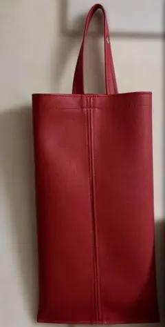 赤色ティッシュボックス シンプルデザイン 吊り下げ ティッシュボックスケース 車