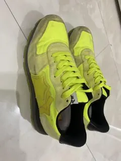 Atlantic stars 蛍光イエロースニーカー