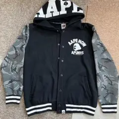 Aape カモフラージュスリーブ フードジャケット 子供用Lサイズ160cm位