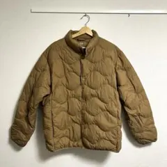 UNIQLO ウルトラライトダウン ウェーブキルトジャケット XL ブラウン
