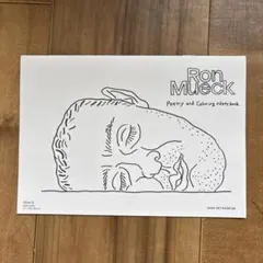 ロン・ミュエク展 冊子 ぬりえ - メルカリ