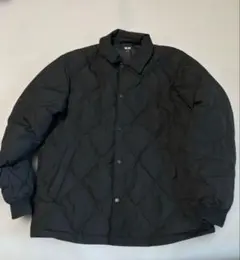 パフテック　ブラック キルティングジャケット Lサイズ　ユニクロ