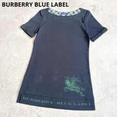 バーバリーブルーレーベルBURBERRY 半袖ナイトロゴチュニック ノバチェックのサムネイル