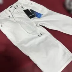 ‼️タイム⚠️SALE‼️ ホワイト ショート パンツ UPF 50+ 白 デニム