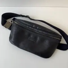 GUCCI GG柄　ボディバッグ　斜めがけ　インプリメ　ブラック ウエストポーチ