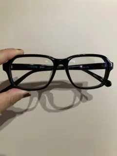 Ronson ヴィンテージ 黒縁メガネ ブラックメガネ sutekimegane