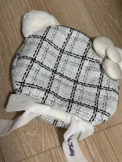 USJ ハローキティ ベレー帽 白 ホワイト