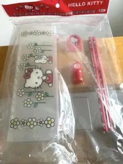 平成レトロ サンリオ ハローキティ 文房具セット 筆箱 鉛筆 当時物