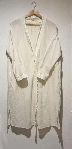 ルールマラン　エンブロイダリー羽織りワンピース