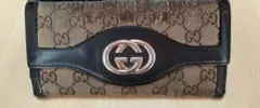 卍*様 Gucci GGキャンバス 長財布