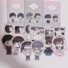 名探偵コナン SDダイカットステッカーセット4 降谷&風見 新一 蘭 佐藤 高木