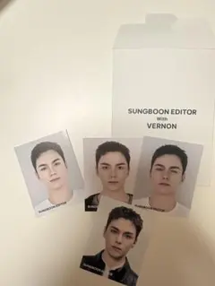SUNGBOON EDITOR 成分エディター バーノン　VERNON 証明写真