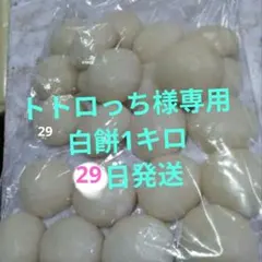 トトロっち様専用☆白餅1キロ☆29日発送