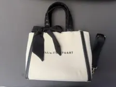 JILL by JILLSTUART トートバッグ　アイボリー×ブラック