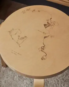 Artek + Moomin Stool 60アルテック＋ムーミン スツール60 - メルカリ