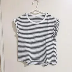 ボーダーカットソー 95 半袖