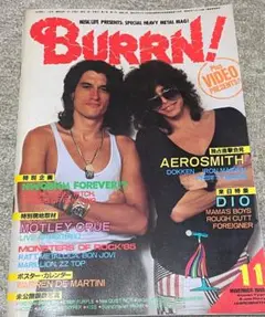 BURRN! 1985・1・エアロスミス・WARREN DE MARTINE
