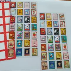 サンリオ/キャラMIX シール56ピース/ステッカー28ピース×2枚コレクション