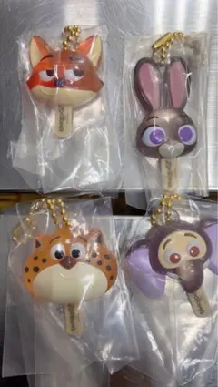 セミコンプリート】ズートピア アイスキャンディチャーム ガチャガチャ