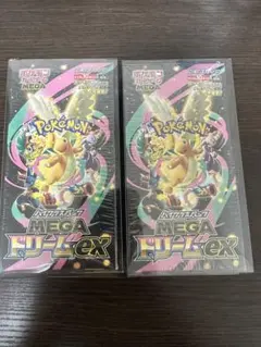 ポケモンカードゲーム MEGAドリームex シュリンク付き2box