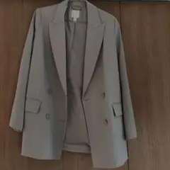 テーラードジャケット グレー
