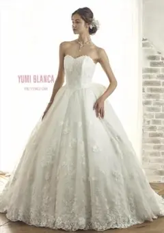 桂由美 YUMI BLANCA ウェディングドレス 7-11T