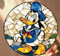 ステンドグラス風 ドナルドダック ウォールデコレーション ディズニー