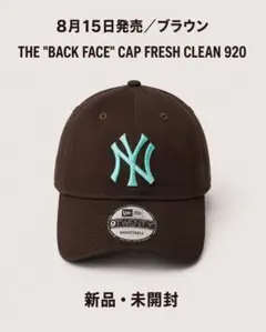 ニューエラ 別注 BACK FACE FRESH CLEAN 920 ネイビー - メルカリ