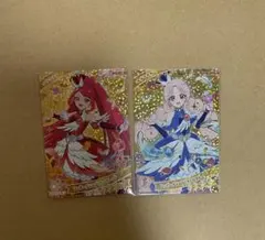 ひみつのアイプリ　フェザーグランプリクールレッド　ブルー　サクラ　タマキ