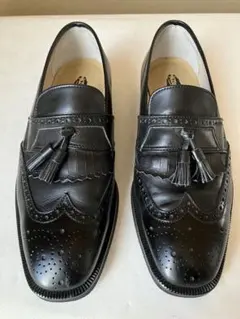 Hush Puppies大塚製靴 ウィングチップタッセルローファー 25.5cm