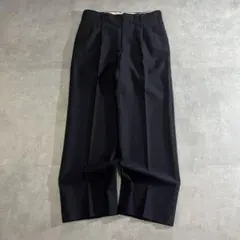 90s vintage wide slacks gray - メルカリ