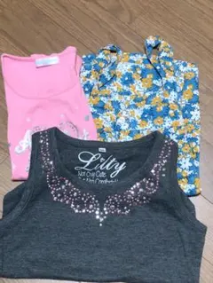 タンクトップ130㌢ 3枚セット